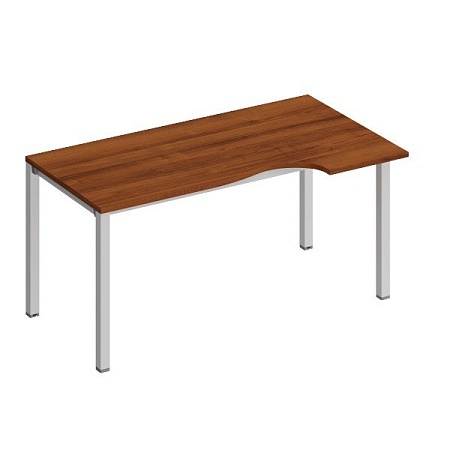 Стол эргономичный правый на металлокаркасе КФ К.1140