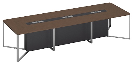 Стол для переговоров составной 3-секционный ВЛ 107 ДТ АТ АТ ХР