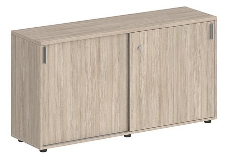Шкаф купе низкий, с замком SG.701.WH.WH