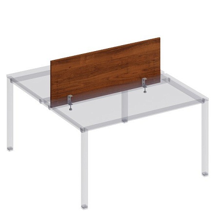 Экран настольный фронтальный с кронштейнами для ра...