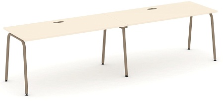 Рабочая станция на 2 места с лючком ES.RS-2.3-LK