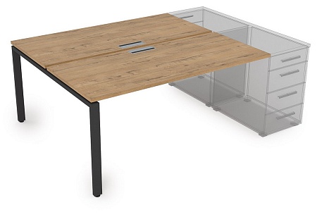 Стол системы Бенч, сдвоенный, на 2 рабочих места СТБ-П.988