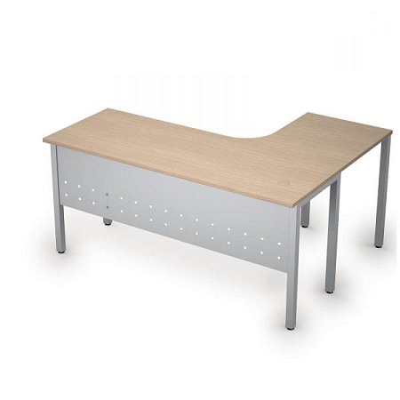 Стол на металлических опорах, экран металл 2МК.130L