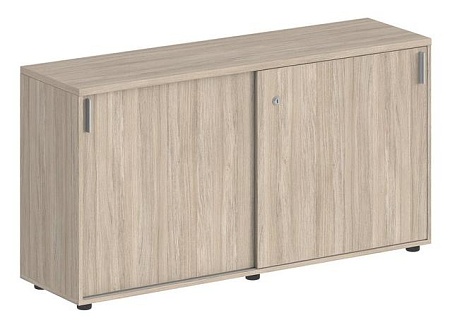 Шкаф купе низкий, с замком SG.703.WH.WH