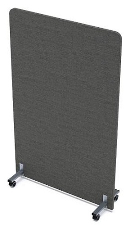 Акустическая мобильная перегородка на стационарных...