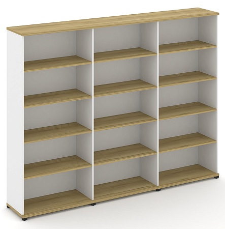 Стеллаж три широкие секции, 5 ниш CN.STS-530