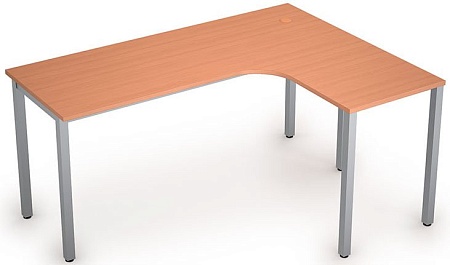 Стол на металлических опорах без экрана 2М.133R