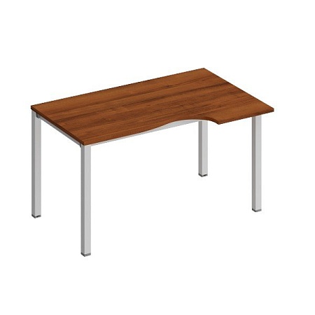 Стол эргономичный правый на металлокаркасе КФ К.1138