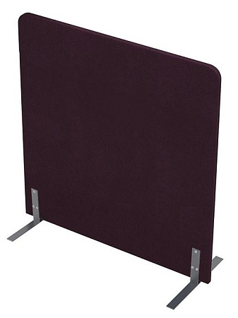 Акустическая мобильная перегородка на стационарных...