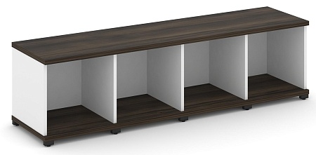 Стеллаж четыре узкие секции, 1 ниша CN.STU-140