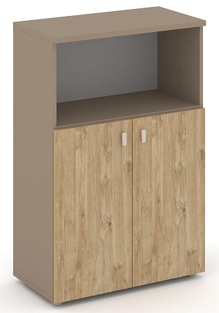 Шкаф средний широкий (2 низких фасада ЛДСП) ES.ST-2.1