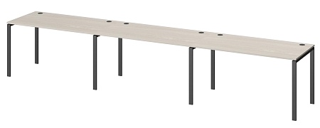 Бенч линейный на 3 рабочих места АМБЛ-004-3