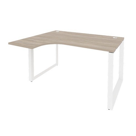 Стол эргономичный левый на О-образном м/к O.MO-SA-3L