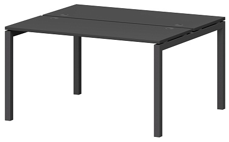 Бенч двойной на металлокаркасе СМС2-П-12К.120.Пр50