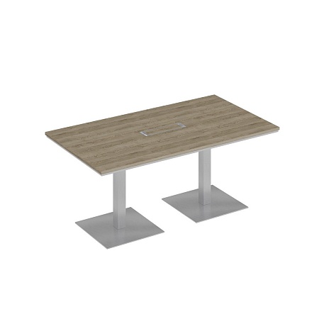 Стол для переговоров на квадратных опорах-колоннах СИ 150