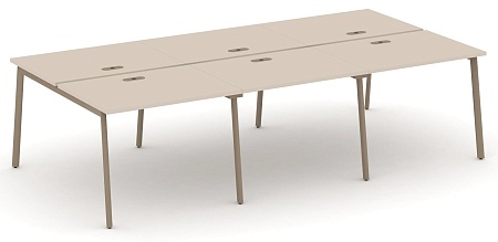 Рабочая станция на 6 мест с лючком ES.D.RS-6.1-LP