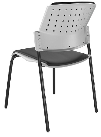 MOVIE Стул, каркас Черный, Пластик Серый ЦБ-00011152