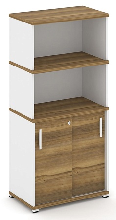 Шкаф-купе опорный/приставной с надставкой высокой CN.SOPK-003 B/W
