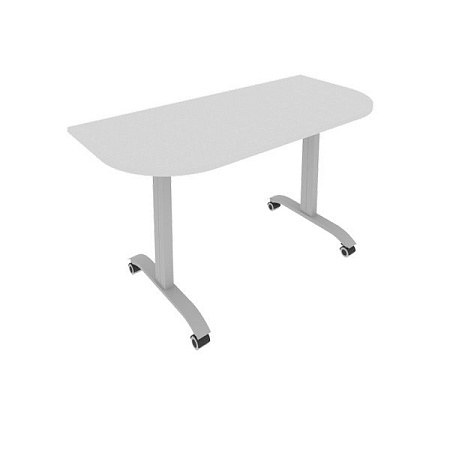 Стол радиусный складной мобильный СМ-5.1 ШхГхВ(1400х650х757)мм