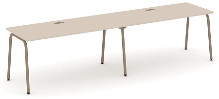 Рабочая станция на 2 места с лючком ES.RS-2.3-LK