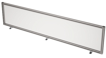 Барьер фронтальный в алюминевом профиле, вставка с...