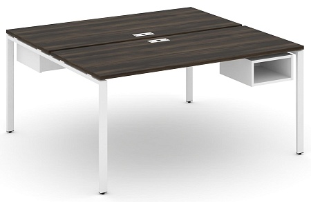 Рабочая станция двух сторонняя с подвесными тумбами на 2 места CN.DRS-104