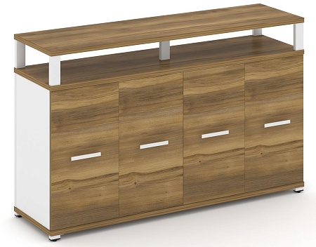 Распашной шкаф опорный/приставной с верхним горизонтом CN.SOPR-006 B/W