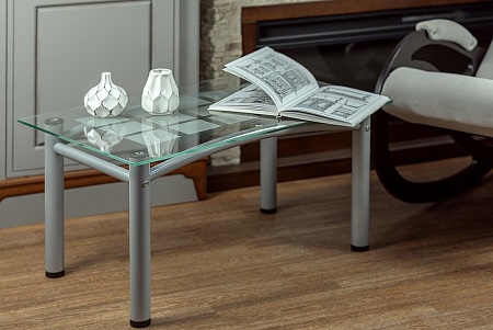 Журнальный столик Робер 3М (Металлик)