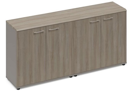 Шкаф низкий комбинированный закрытый (топ МДФ) МР 9355