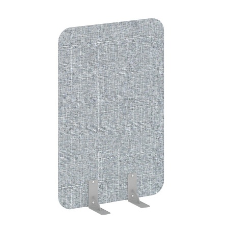 Перегородки на металлических опорах на фетровых по...