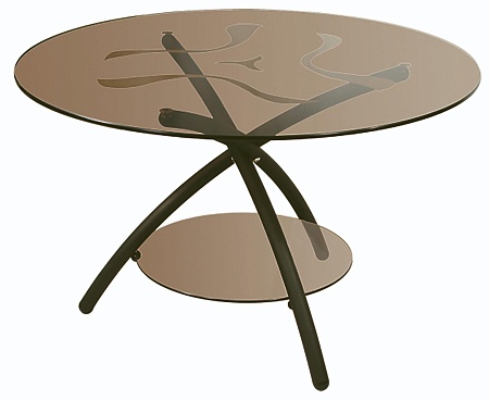 Журнальный столик Дуэт 3 (Черный)