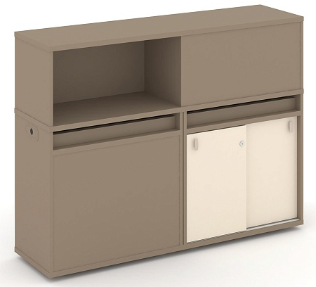 Набор №20. Тумба двойная + низкая надставка ES.NB.2N-20