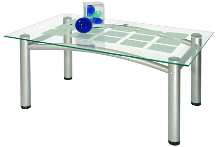 Журнальный столик Робер 3М (Металлик)