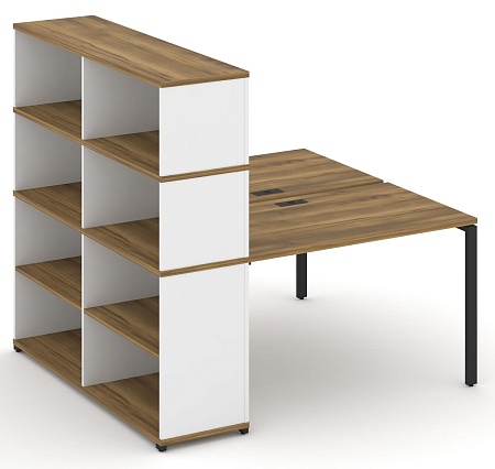 Рабочая станция с опорным стеллажом с надставкой высокой CN.DRS-214