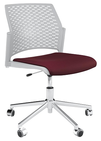 REWIND Кресло, каркас Хром, Пластик Серый ЦБ-00014038