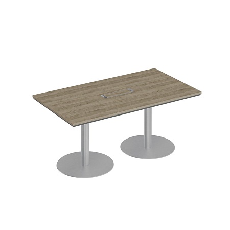 Стол для переговоров на круглых опорах-колоннах СИ 153