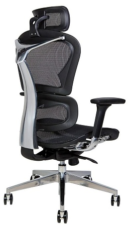 Кресло офисное Hero black YS-0810H-T(E+E)