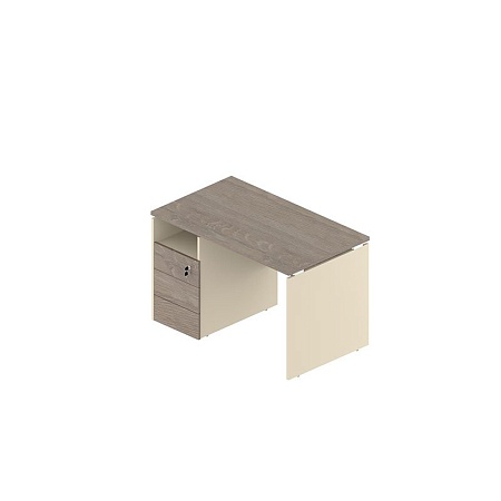 Стол с тумбой левый R-11L