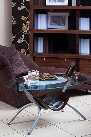 Журнальный столик Дуэт 2 (Металлик)