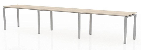 Бенч-система на 3 рабочих места с пропусками для кабеля ТН314ТР-3х1+ТН314К-22_ПР