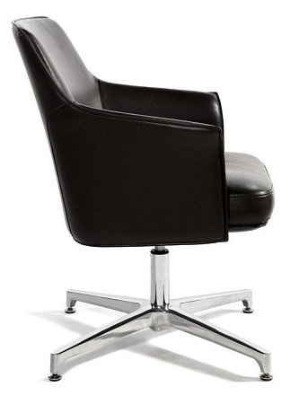 Конференц кресло Бордо CF C1918 CF brown leather