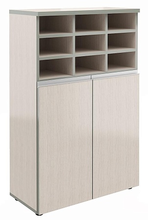 Шкаф широкий средний закрытый (с полками) V-2.1+4.0+8.5