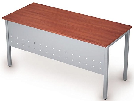 Стол на металлических опорах, экран металл 2МК.104