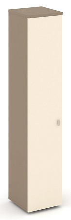 Шкаф высокий узкий левый (1 высокий фасад ЛДСП) ES.SU-1.9(L)
