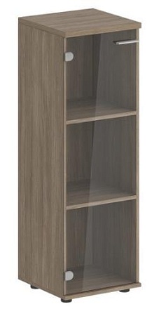 Шкаф средний, 1 дв., со стеклом з.ст HDF SG.804