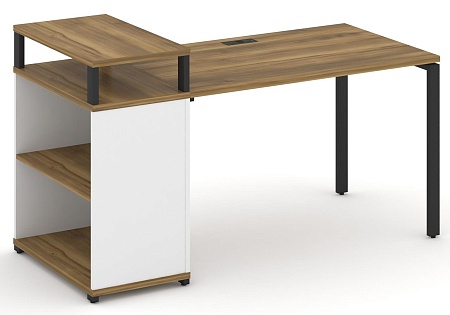 Стол рабочий с опорным стеллажом с верхним горизонтом CN.SP-206