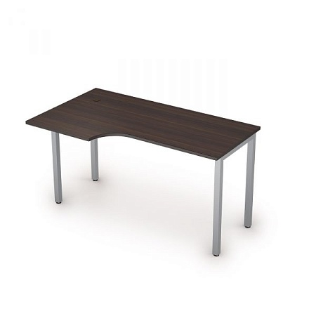 Стол на металлических опорах без экрана 2М.142L