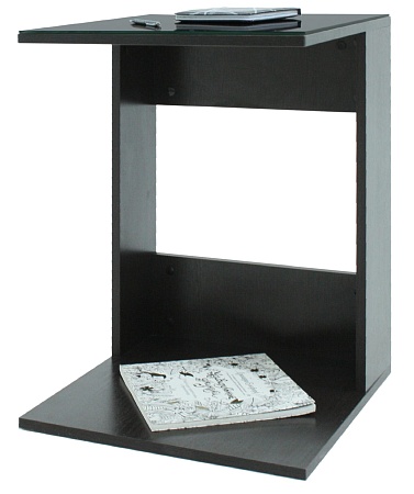 Журнальный столик Beauty Style 3(венге/черное)