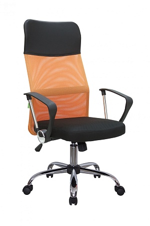 Офисное кресло Smart (подголовник - экокожа) Riva Chair 8074