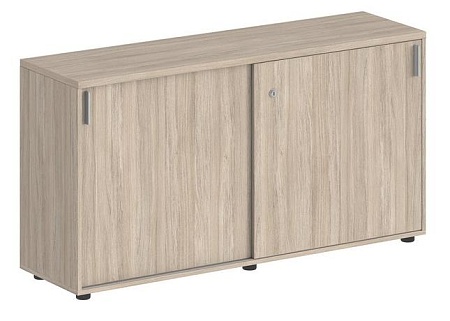 Шкаф купе низкий, с замком SG.702.WH.WH